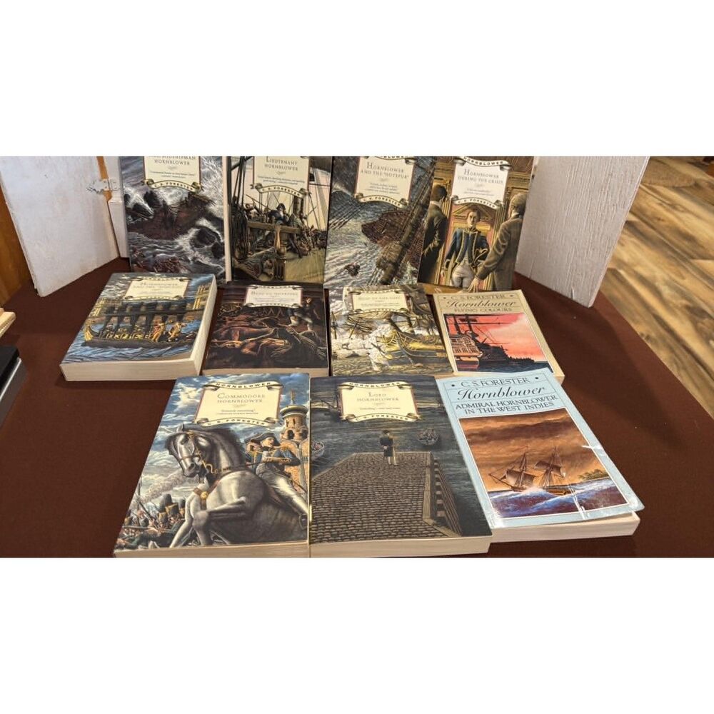 Complete Series Set HORNBLOWER SAGA 1-11 C.S. Forester Lot 11 Paperback